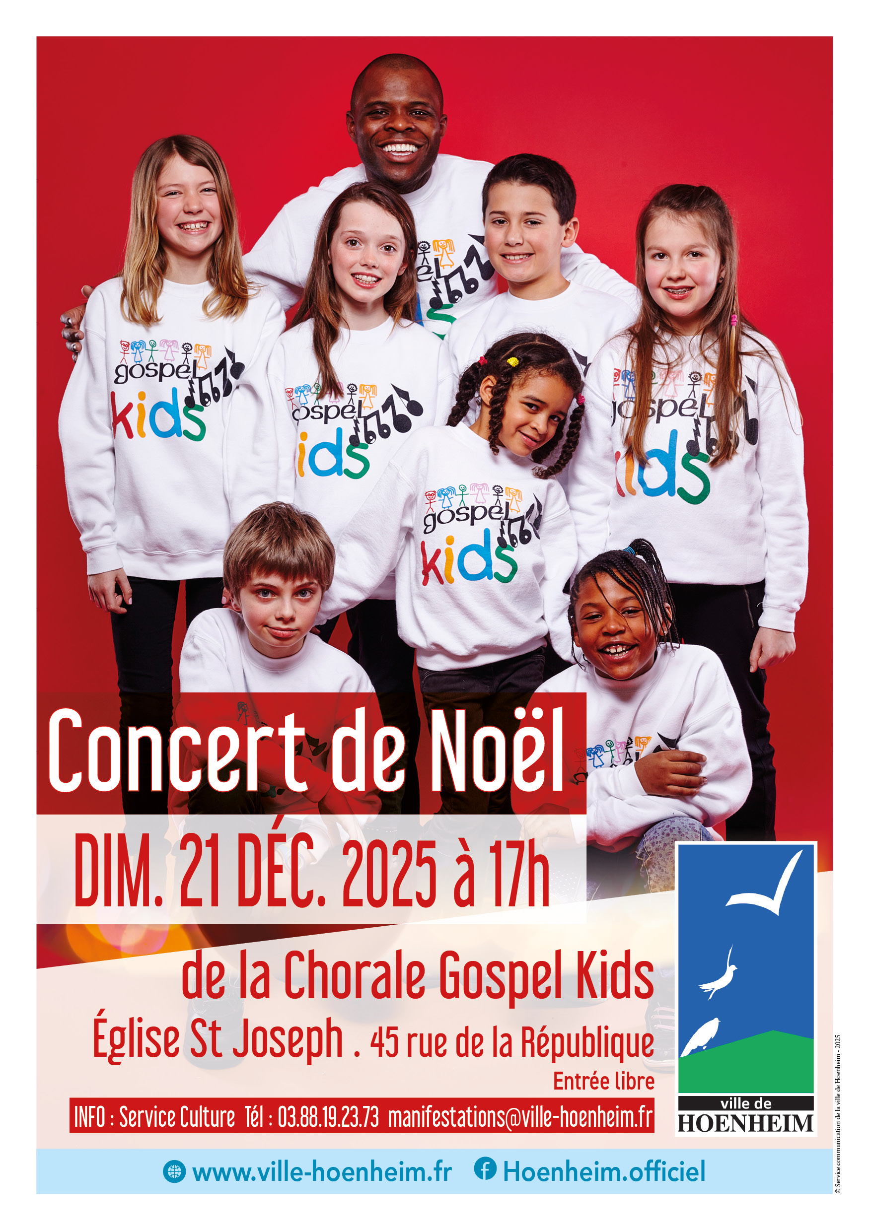Concert de Noël des Gospel Kids