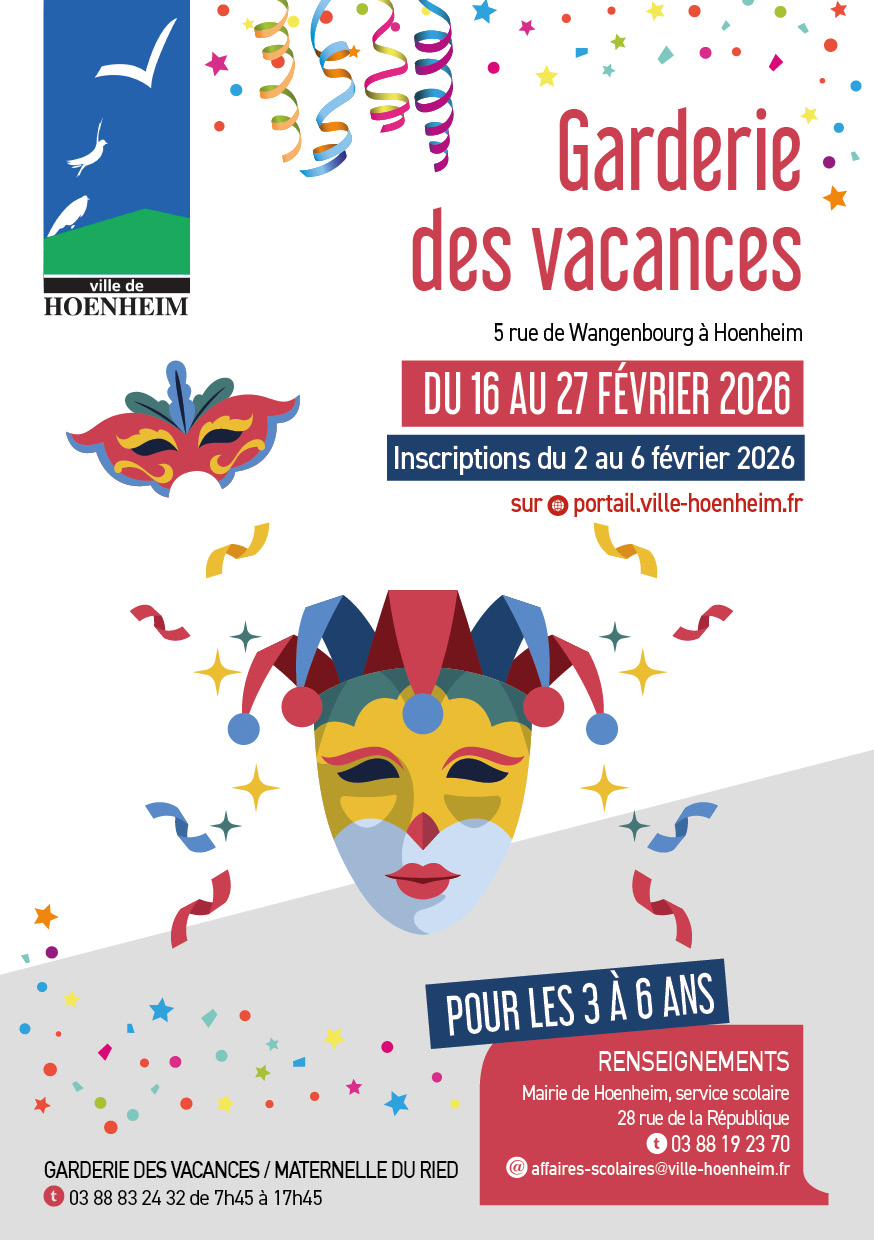 Garderie : programme des vacances d’hiver