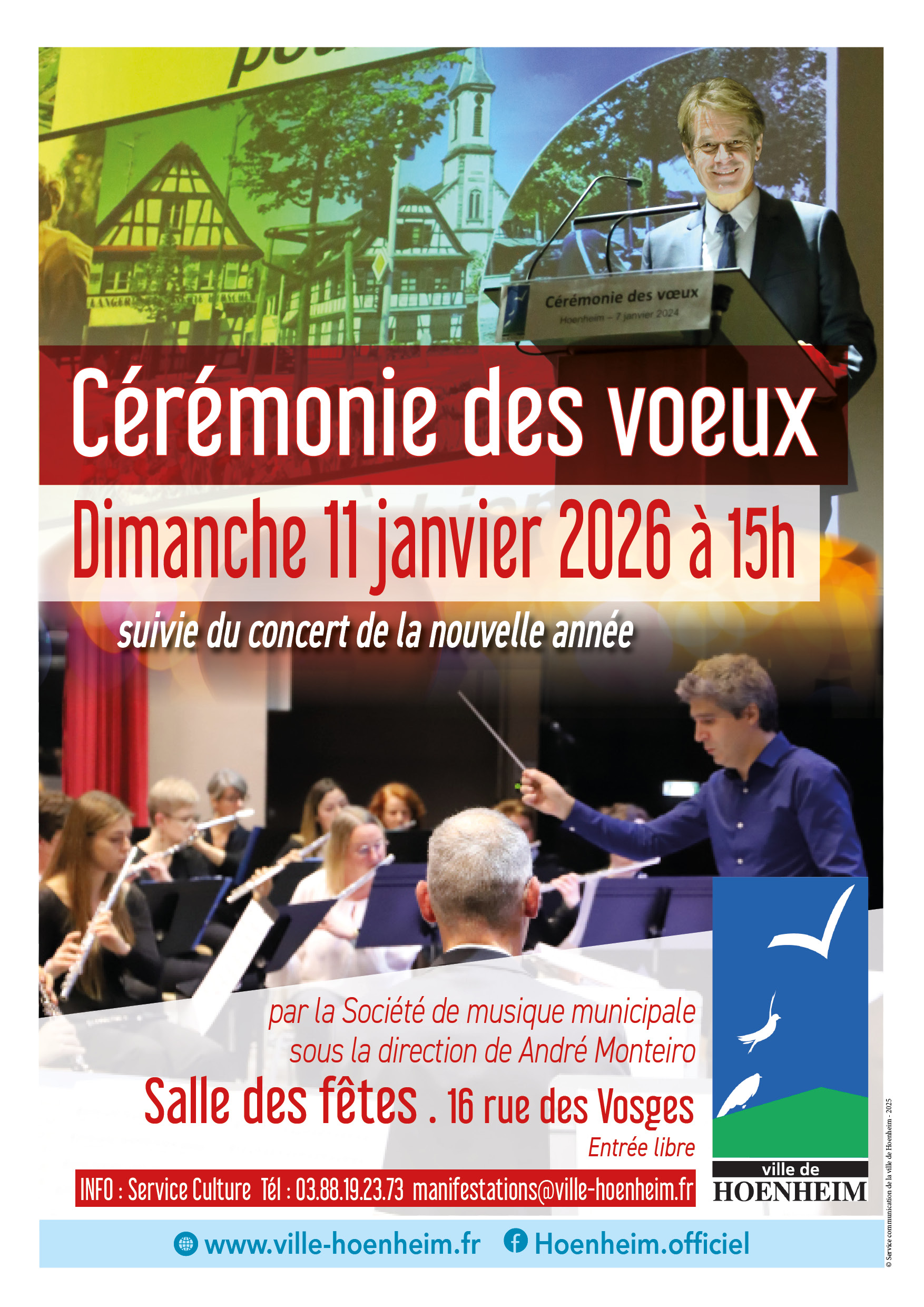 Cérémonie des vœux du Maire