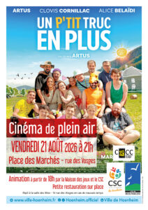 Cinéma de plein air : « Un p’tit truc en plus »