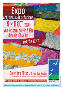 Exposition Art, tissus et créations