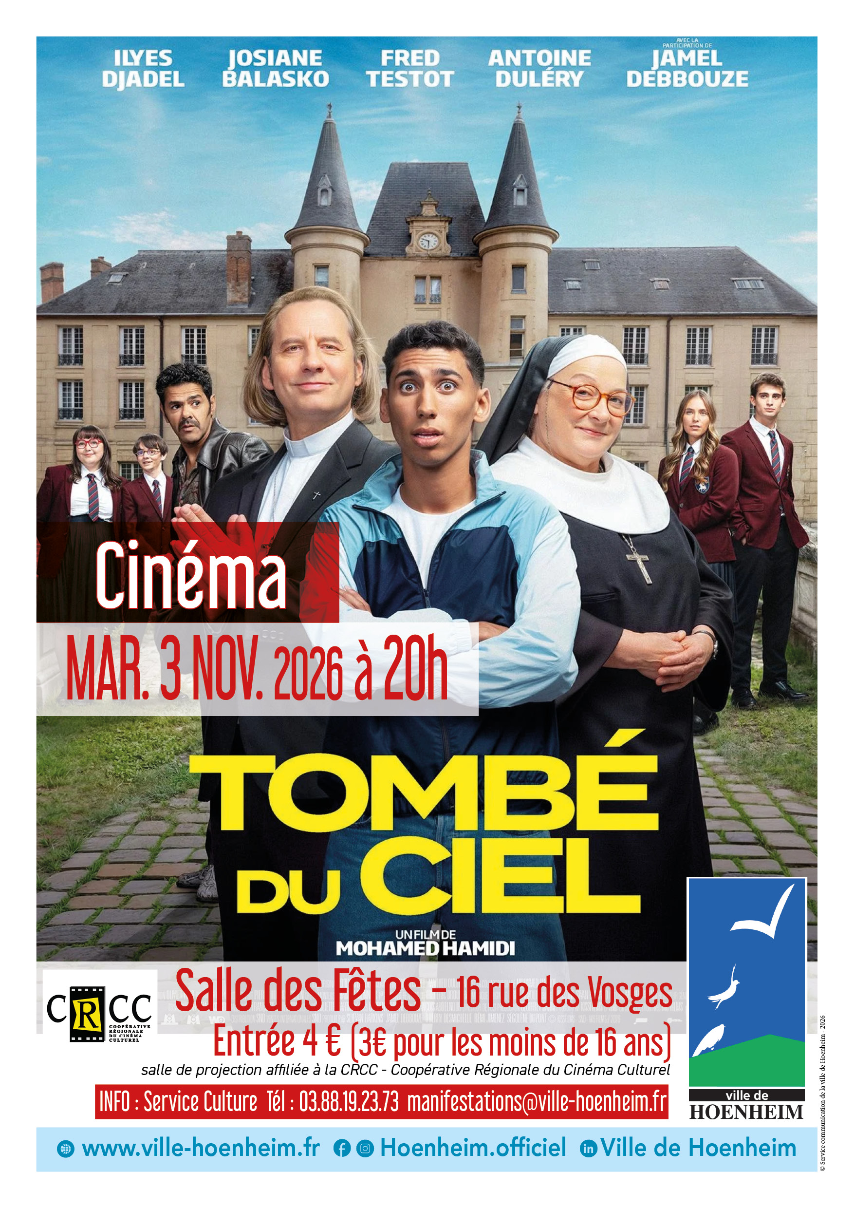 Cinéma : Tombé du ciel