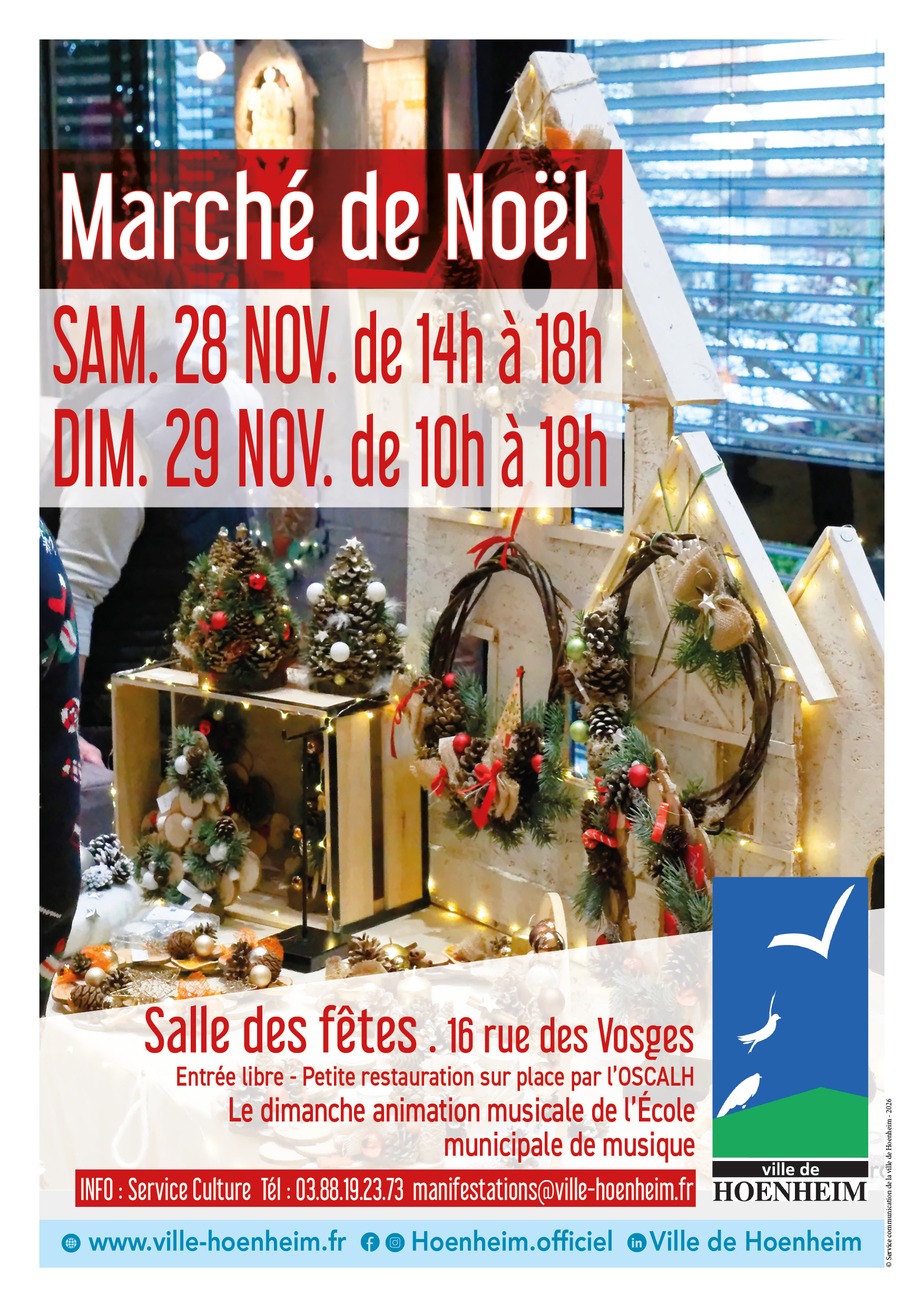 Marché de Noël à Hoenheim
